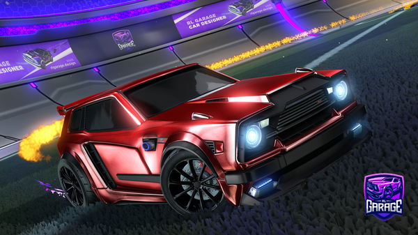 A Rocket League car design from Vital_RL