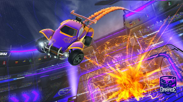 A Rocket League car design from devorapatos