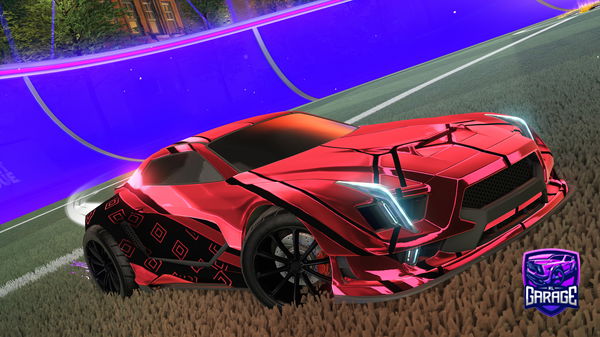 A Rocket League car design from cwvji