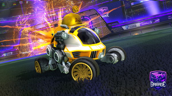 A Rocket League car design from burntBacon