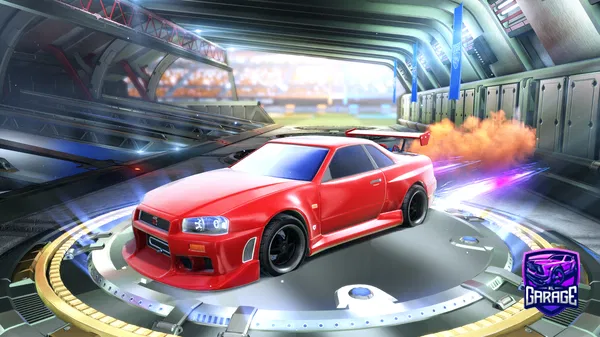 A Rocket League car design from TARAFI