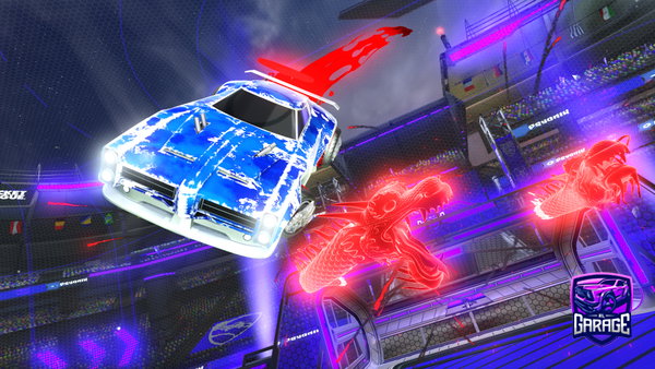 A Rocket League car design from ImKadox