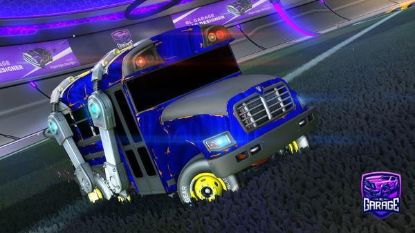 A Rocket League car design from Kiptyn