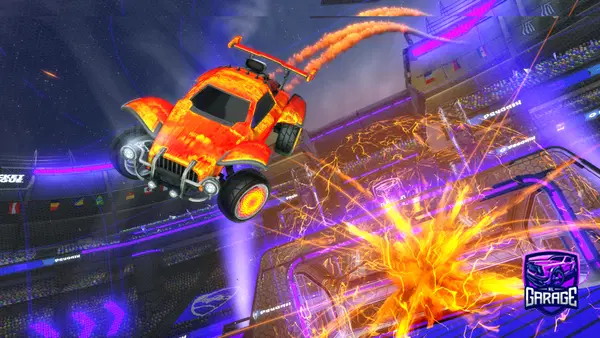 A Rocket League car design from RBLTICO