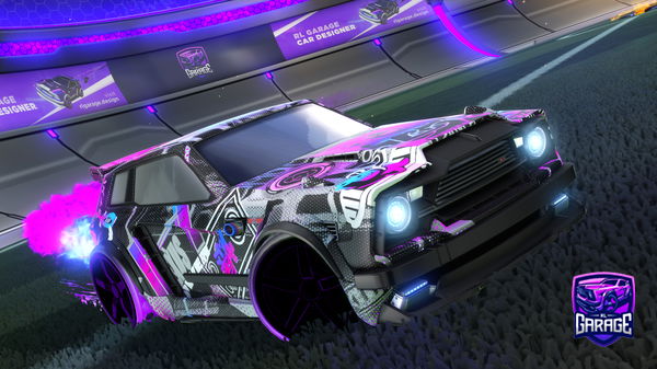 A Rocket League car design from MooseClips