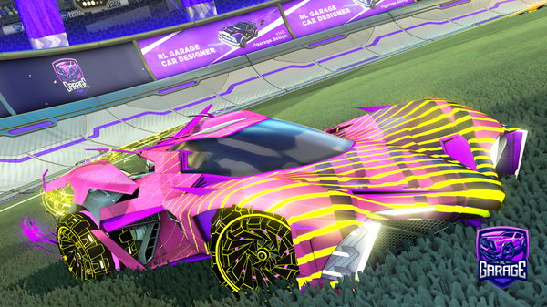 A Rocket League car design from G2186
