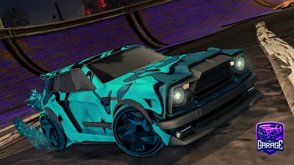 A Rocket League car design from Shooteo2313