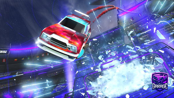 A Rocket League car design from Nobisuken