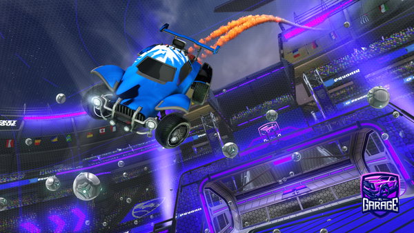 A Rocket League car design from DocileDenzel