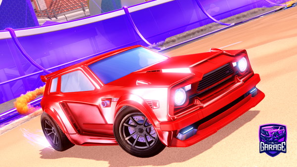 A Rocket League car design from canela13