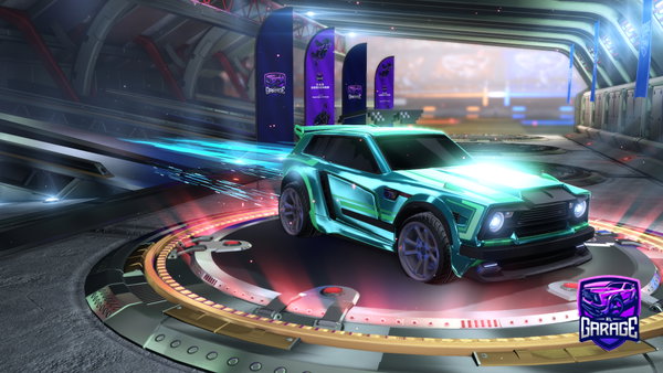 A Rocket League car design from Pada310
