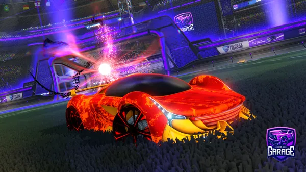 A Rocket League car design from Cleverland197710