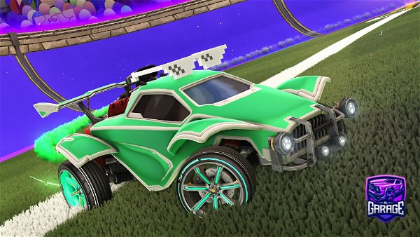 A Rocket League car design from Amphy