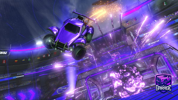 A Rocket League car design from BlackyMouse
