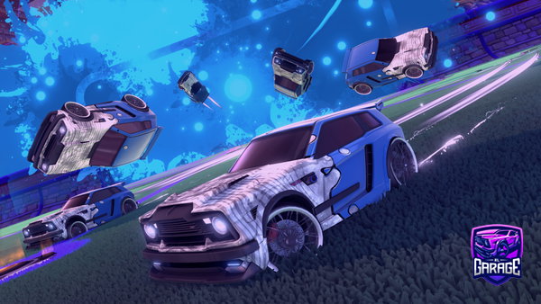 A Rocket League car design from Simonfuentess