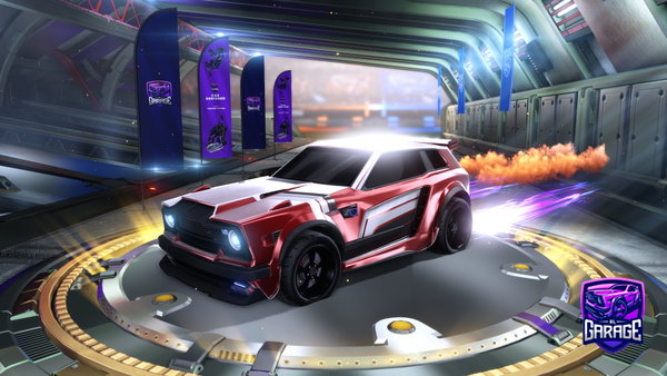 A Rocket League car design from Bramleybeans