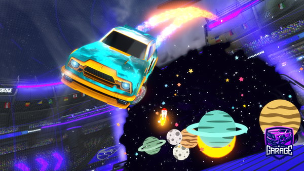 A Rocket League car design from K-Yose