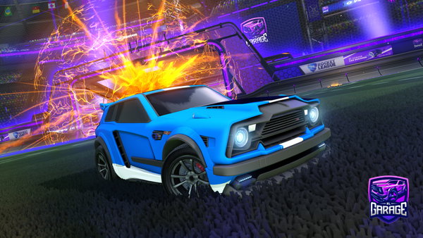 A Rocket League car design from Super_MRM_99