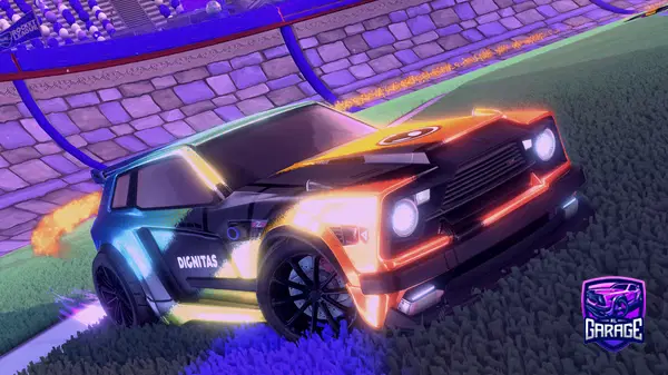 A Rocket League car design from -Fl1NT-