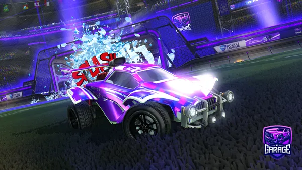 A Rocket League car design from vicRL