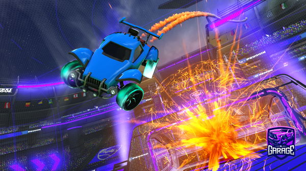 A Rocket League car design from Enzo_SF_09