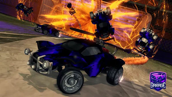 A Rocket League car design from ljklace34