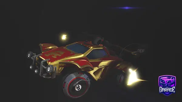 A Rocket League car design from MrRogers143