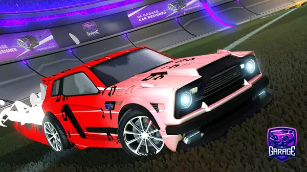 A Rocket League car design from GoBlitzy