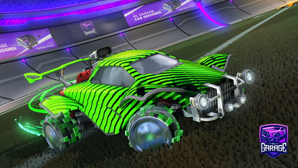 A Rocket League car design from Fyniti
