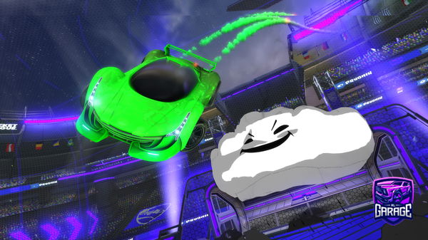 A Rocket League car design from JollySpeed