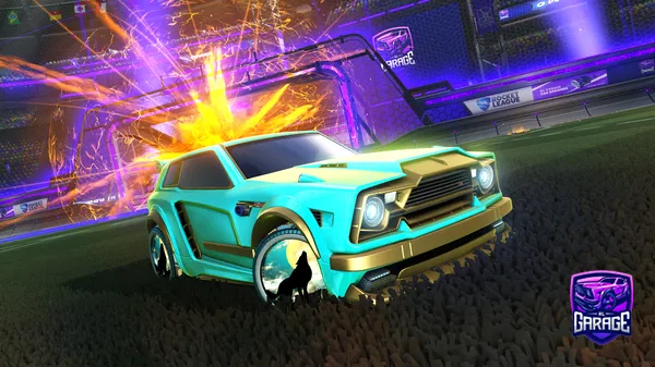 A Rocket League car design from wingfether