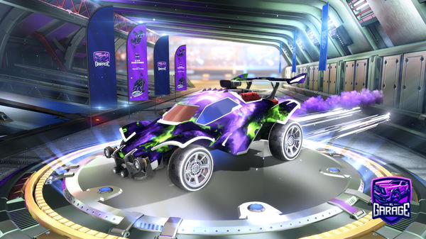 A Rocket League car design from Izno1_