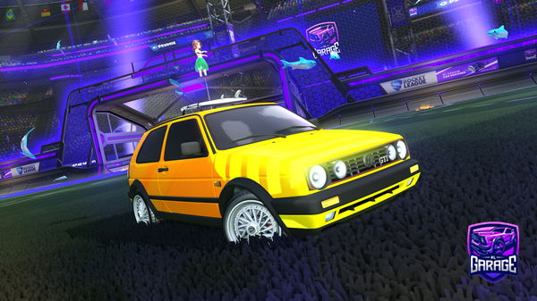 A Rocket League car design from NightJunior72