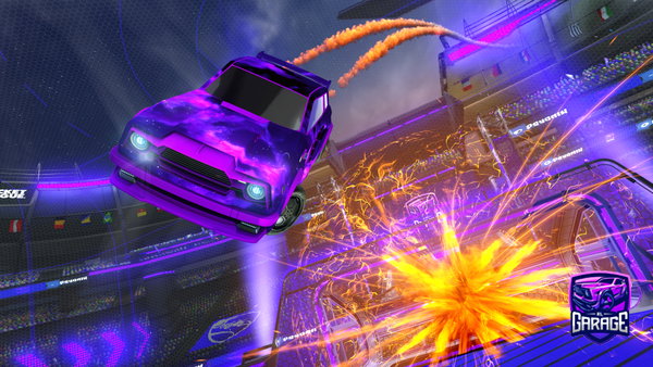 A Rocket League car design from EEZAKZ