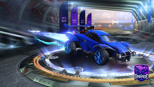 A Rocket League car design from ZombielKiller07