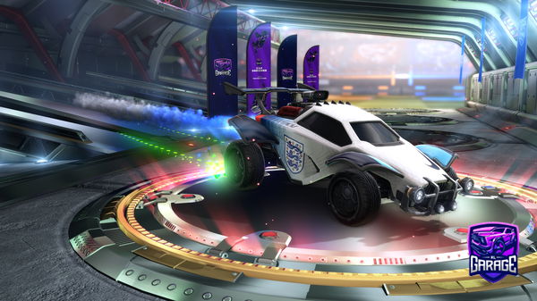 A Rocket League car design from ConBox365