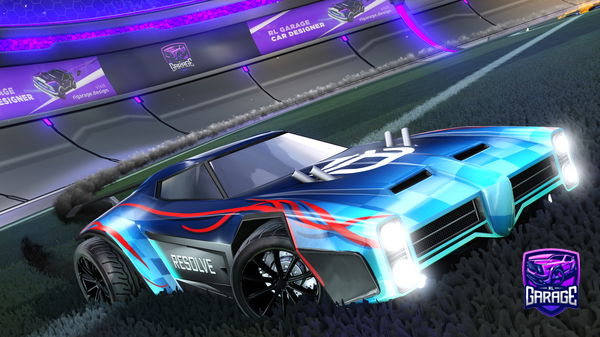 A Rocket League car design from addmypsnNightfaller45