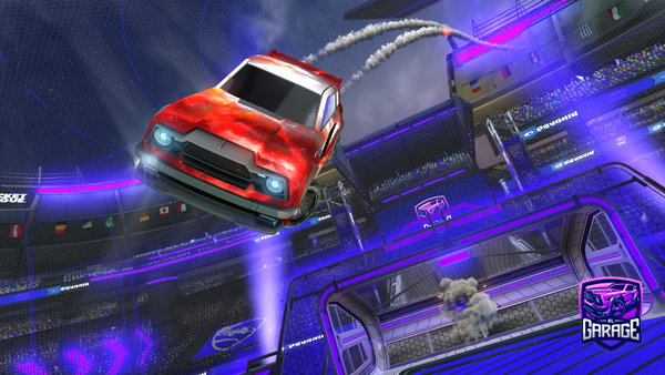 A Rocket League car design from bekta13