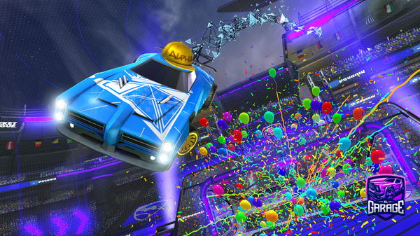 A Rocket League car design from Hendog50