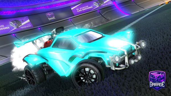 A Rocket League car design from Mysthicsonic