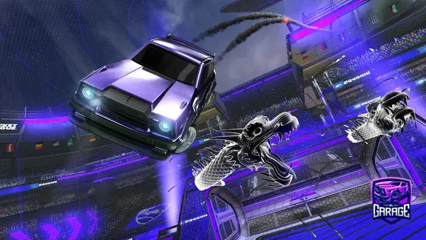 A Rocket League car design from zeliakoff