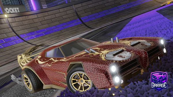 A Rocket League car design from Winterzinho