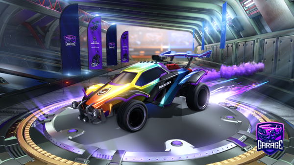 A Rocket League car design from DmnnFellas