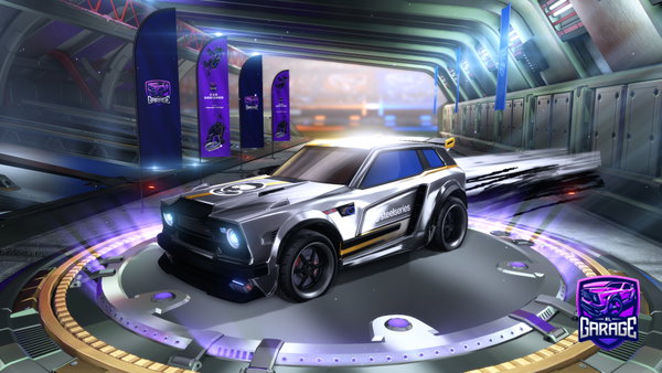 A Rocket League car design from razvanuluss