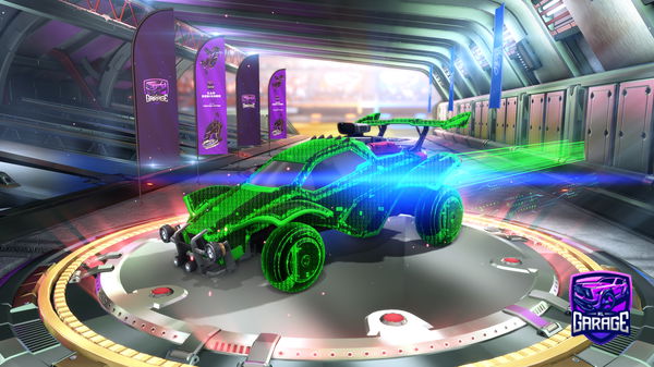 A Rocket League car design from FREDxPT