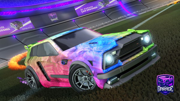 A Rocket League car design from xxxCharlie-axx