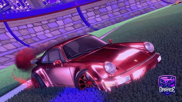 A Rocket League car design from FerH36