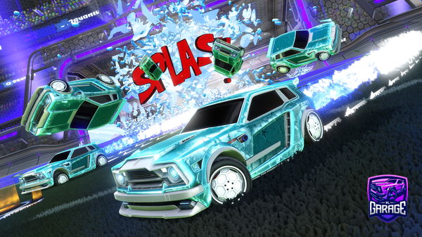 A Rocket League car design from PhillipLoL