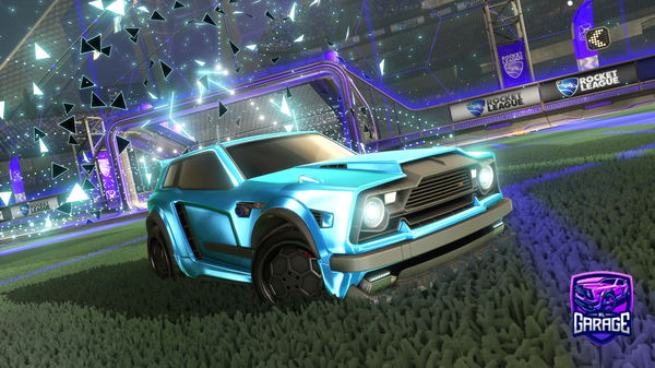 A Rocket League car design from Soyaszek