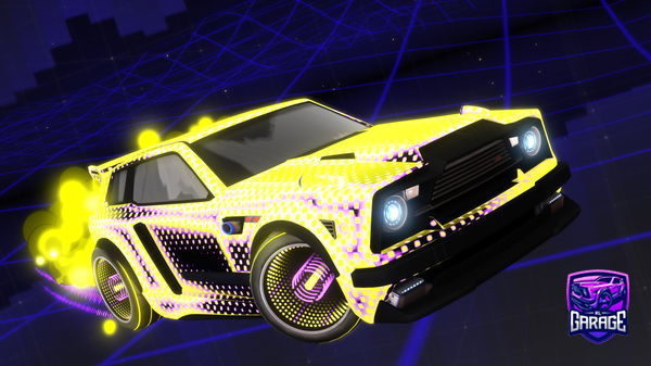 A Rocket League car design from Hyperventilation